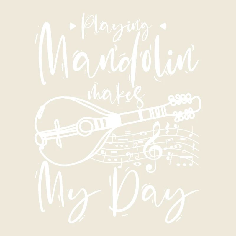 Playing Mandolin makes my day