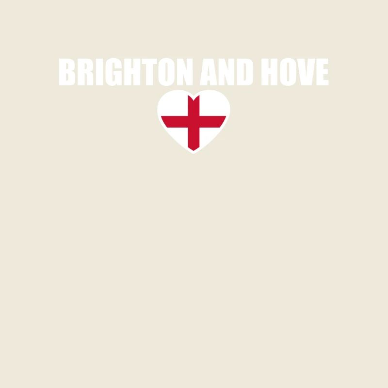 Brighton And Hove Angleterre Drapeau Anglais