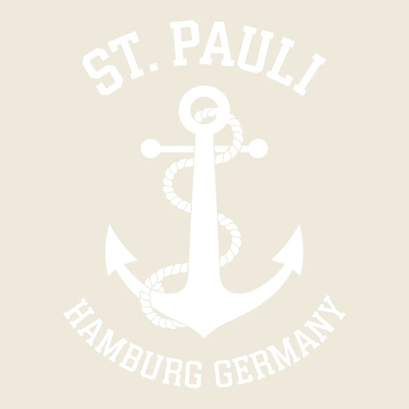 St. Pauli Hamburg Anker Reeperbahn
