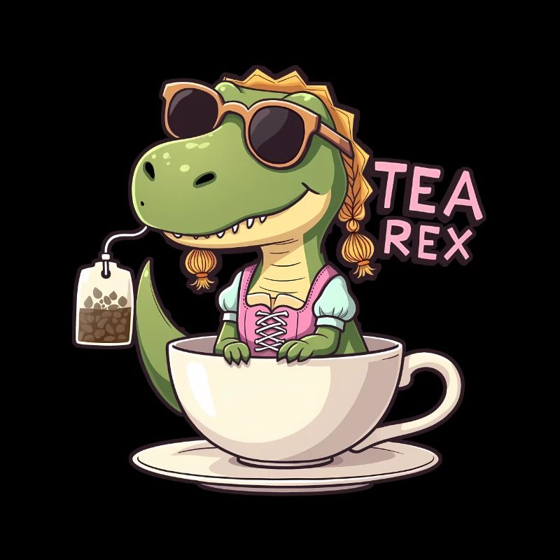 Tea Rex Trachtenshirt Dirndl T-Rex