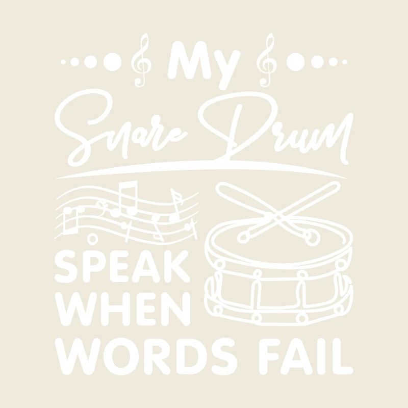 My snare drum speak when words fail