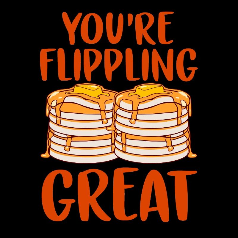 Waffel, du wendest einen tollen Pfannkuchen