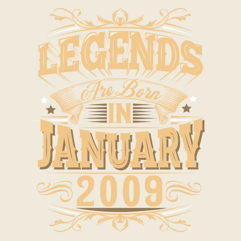 January 2009 Birthday Legend