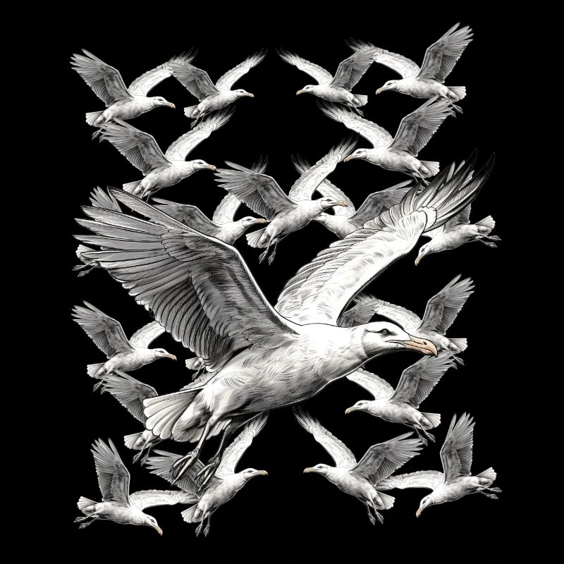Mouette Seagulls Maritime