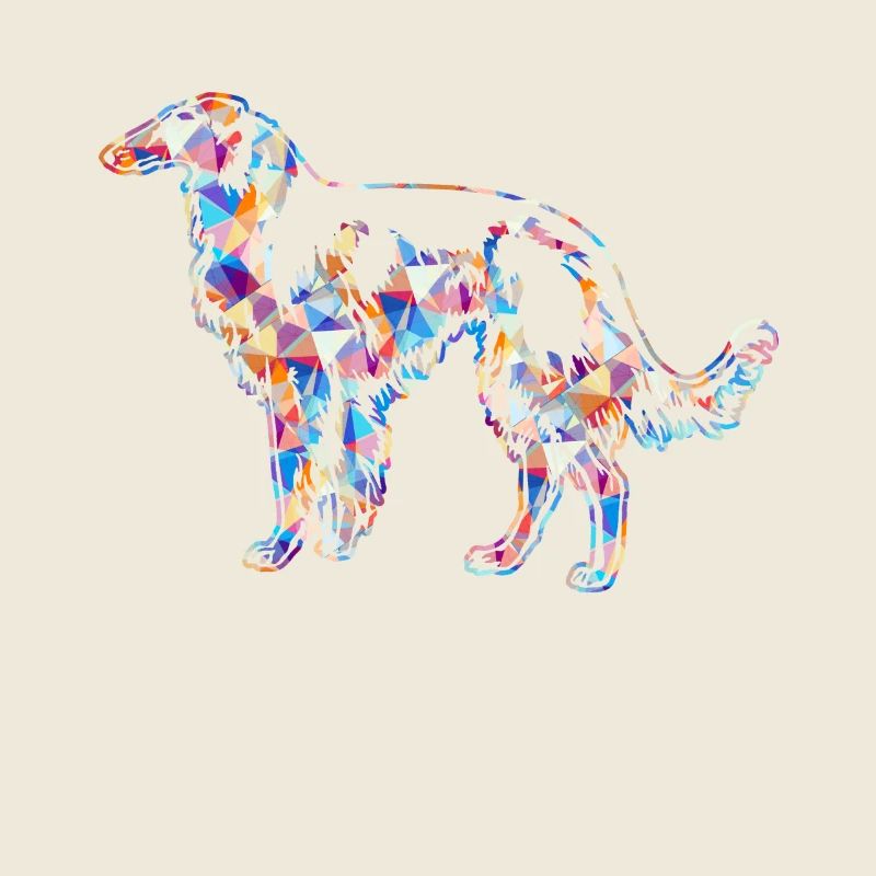 Irish Wolfhound Geometric