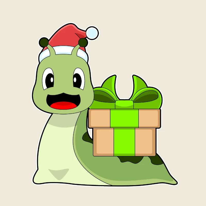 Snail Christmas Package