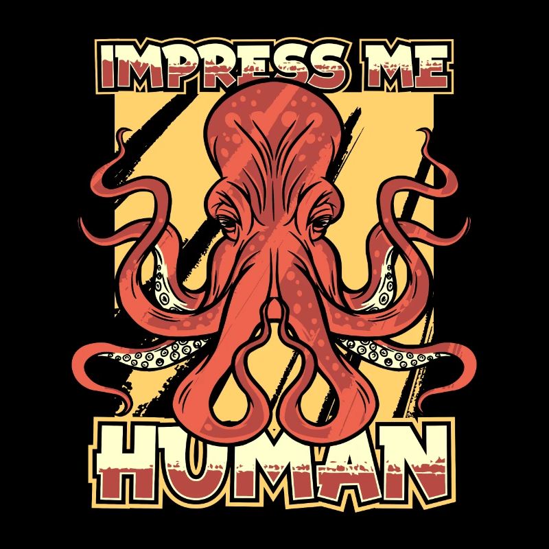 Impressionnez-moi Humain Cephalopoda Octopodes Octopoda