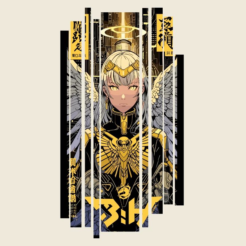 Ver.1 - Cyborg ange or kanji