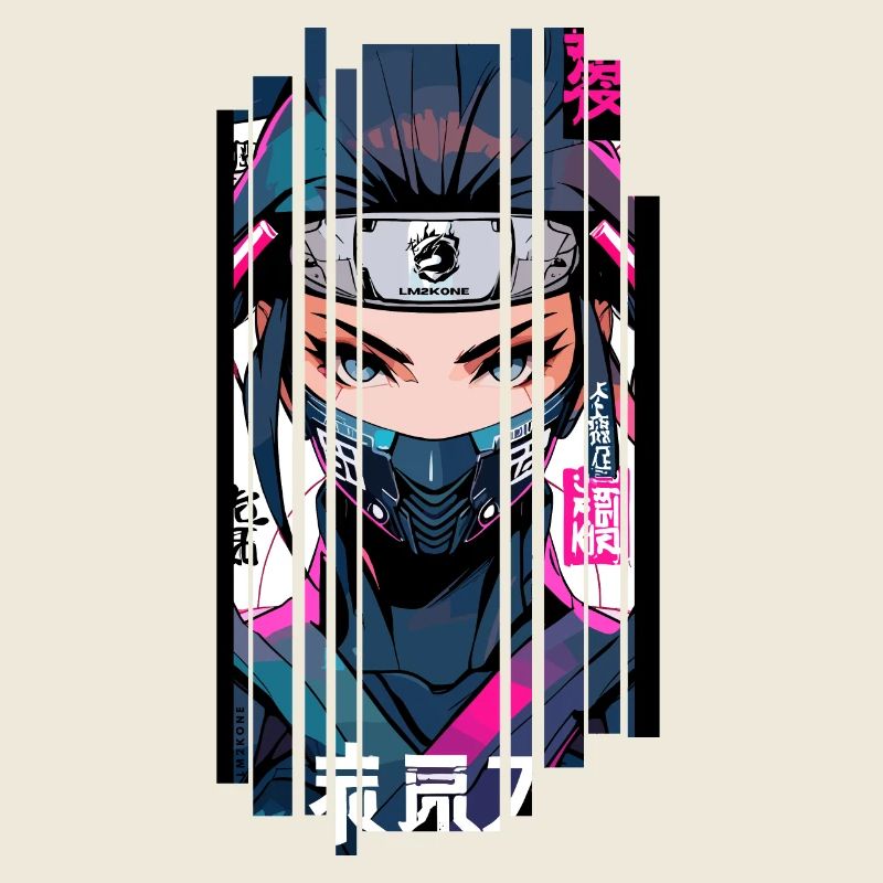 Cyborg ninja kanji