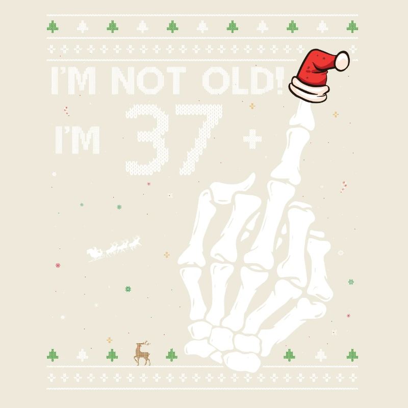 37 + 1 Flip Off Middle Finger - Funny Skull 38th