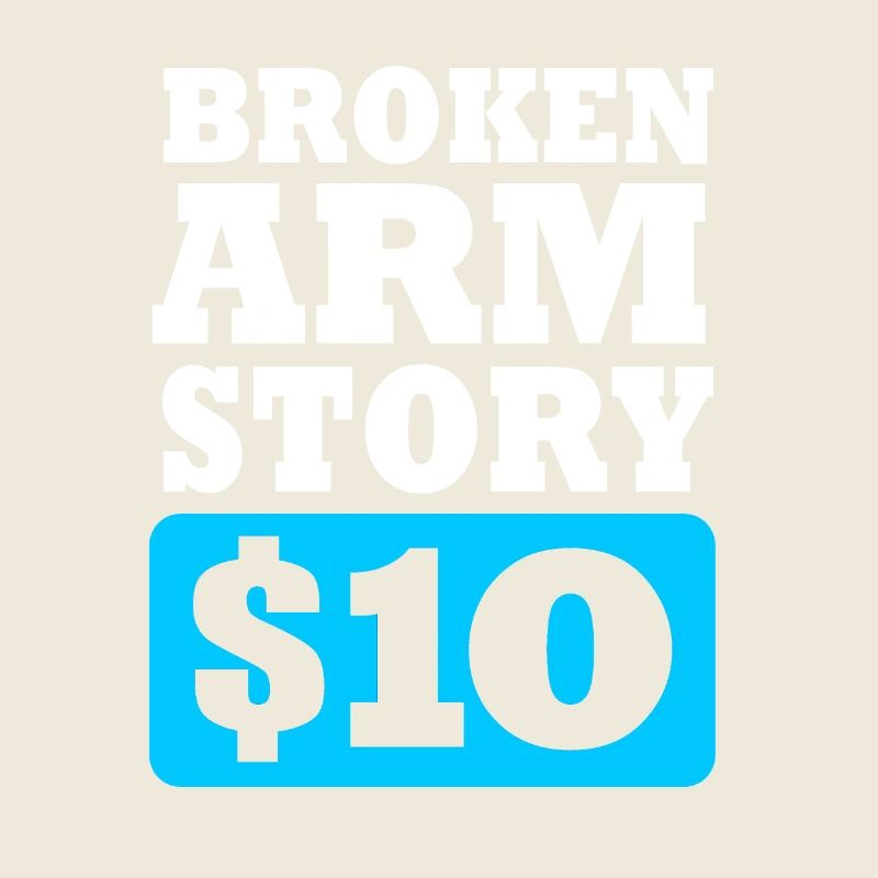 Broken Arm Bone Fracture