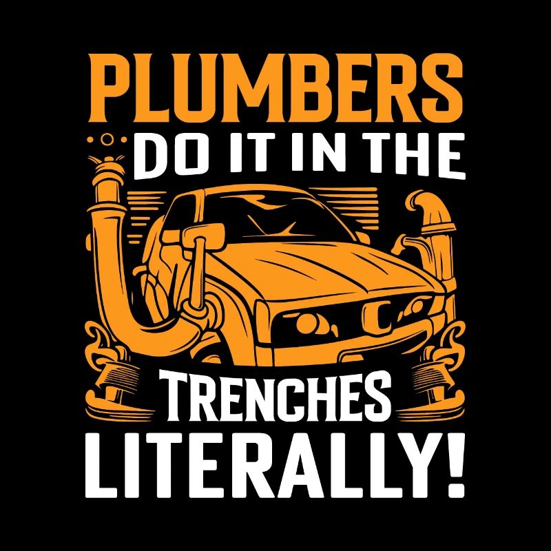 Plumbers do it in the trenches - literally!