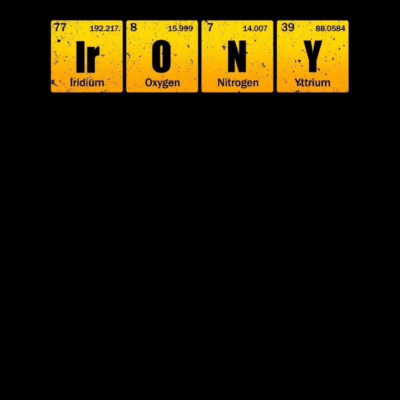 Primäre Elemente des Humors Wissenschaft Ironie