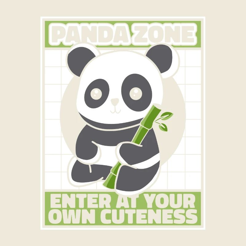 Panda Zone Entrez À Votre Propre Mignon Panda Bear