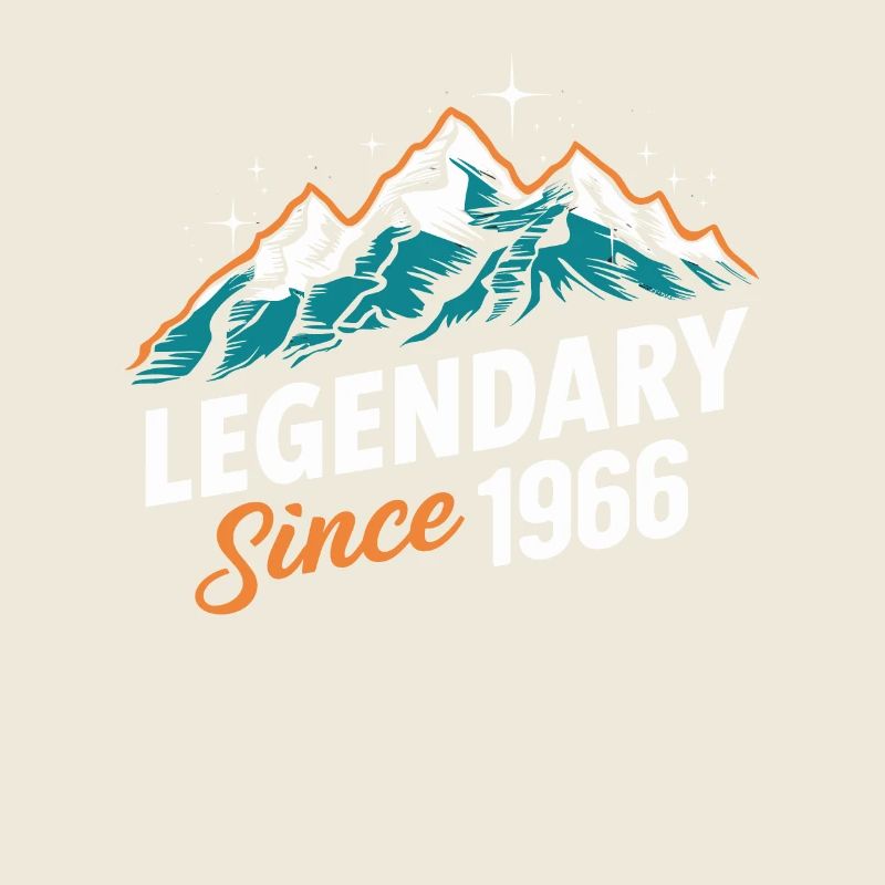 Legendär Seit 1966 Wanderer Geburtstag Bergwandern