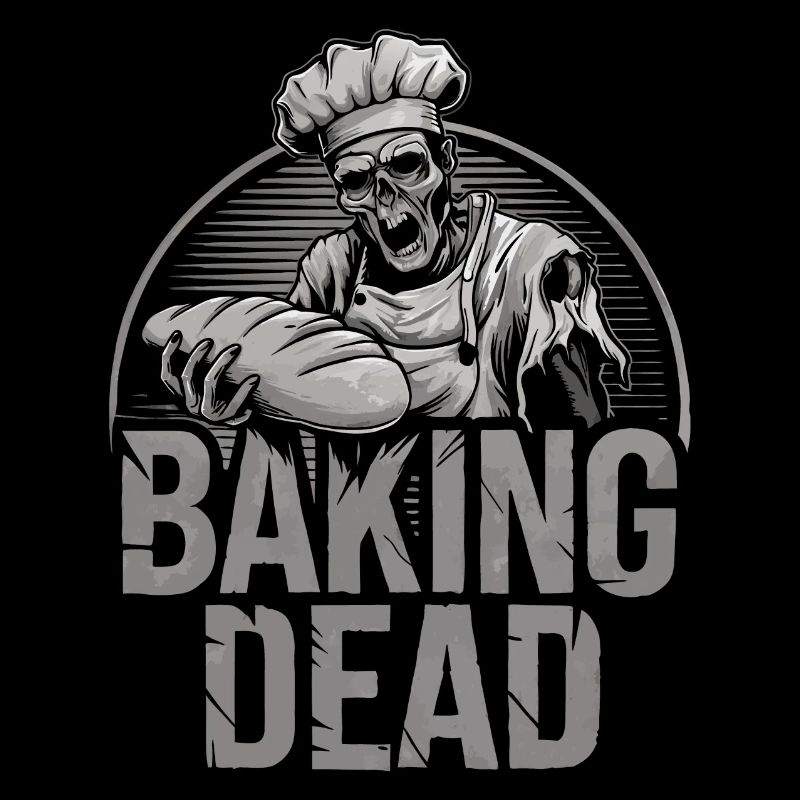 Baking Dead Zombie Bäcker gruseliger Bäcker