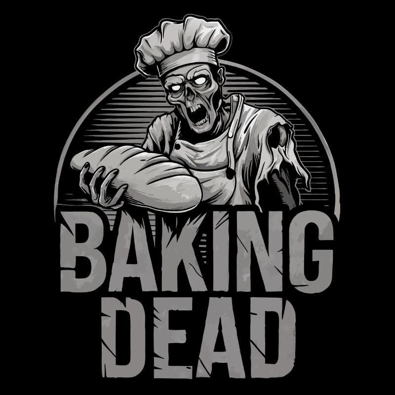 Baking Dead Zombie Bäcker gruseliger Bäcker