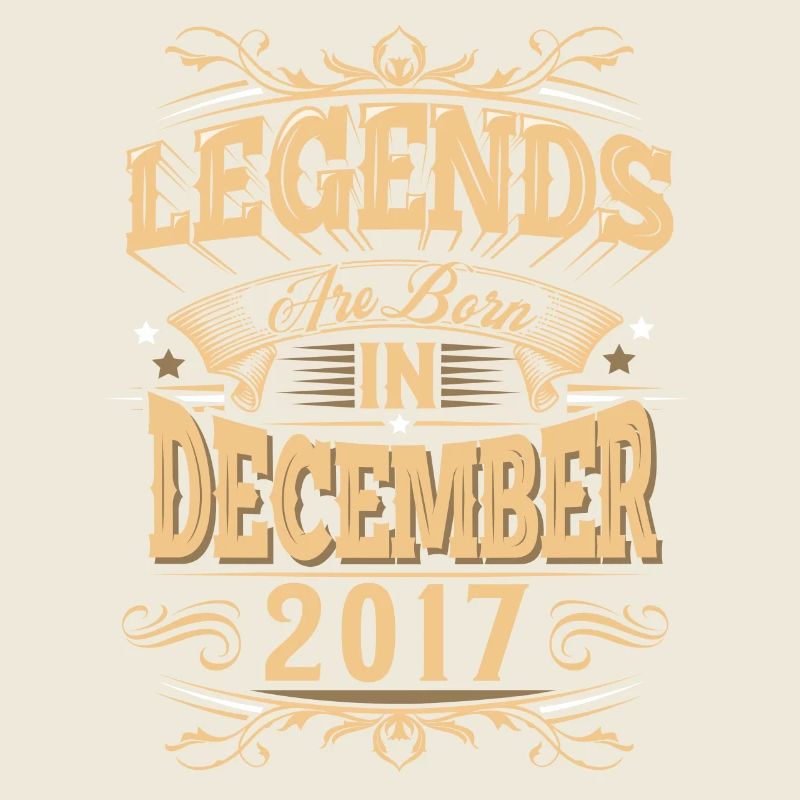 December 2017 Birthday Legend
