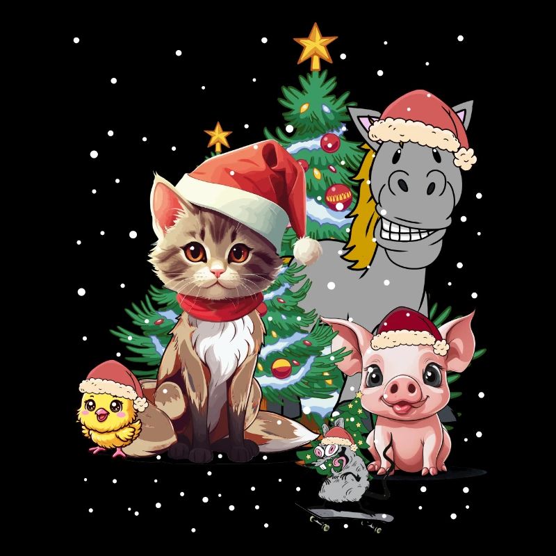 Noël Noël Animaux de la ferme Noël