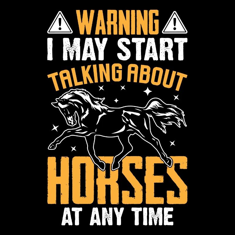 Could talk about horses