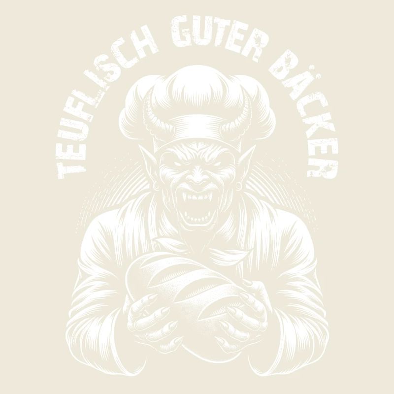 Teufel mit Bäckermütze - teuflisch guter Bäcker