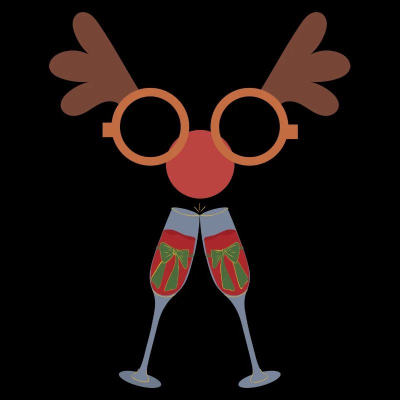 Weihnachtsdesign-Geschenkidee-Feier