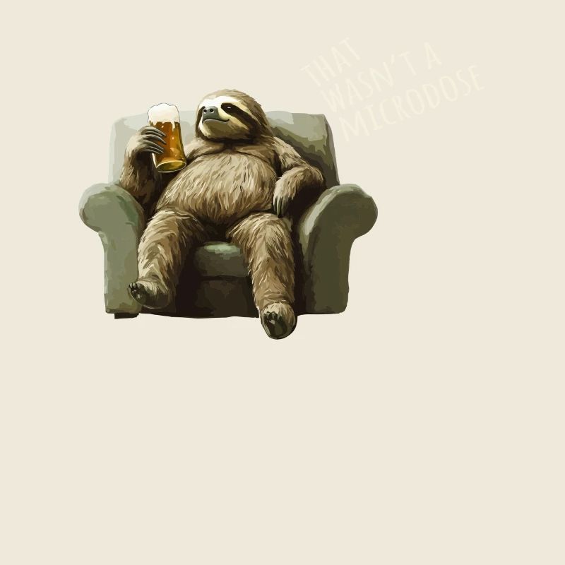 This was not microdosing sloth relaxation