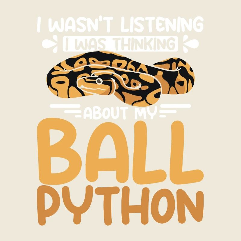 Je pensais à mon python royal