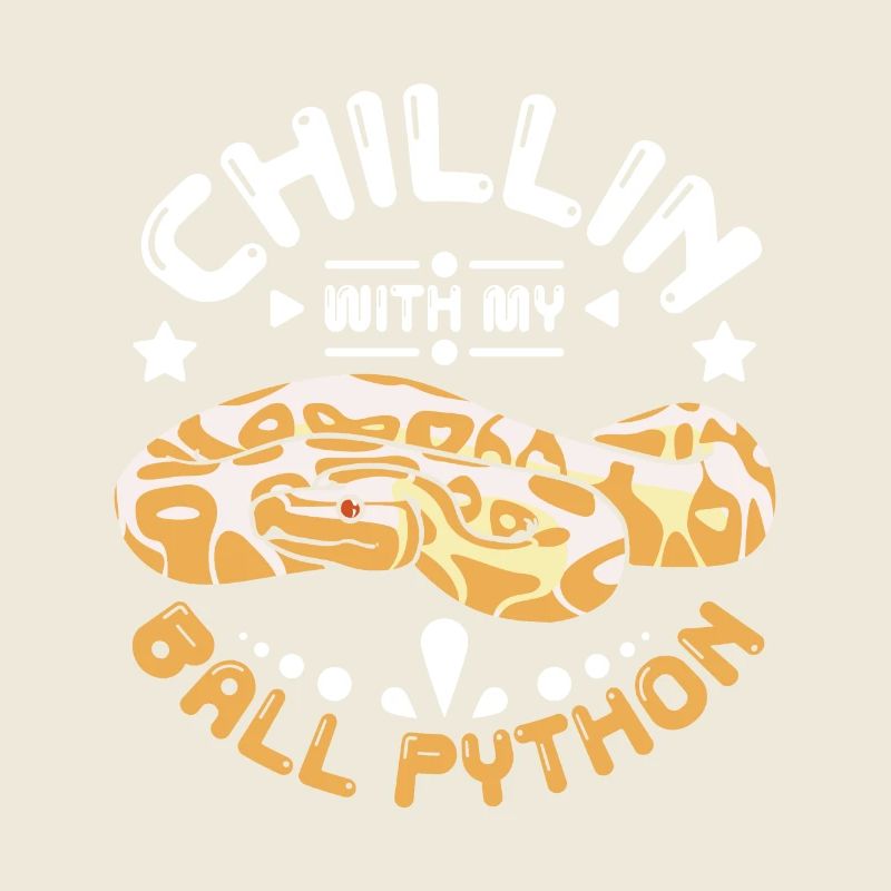 Chillin avec mon python royal