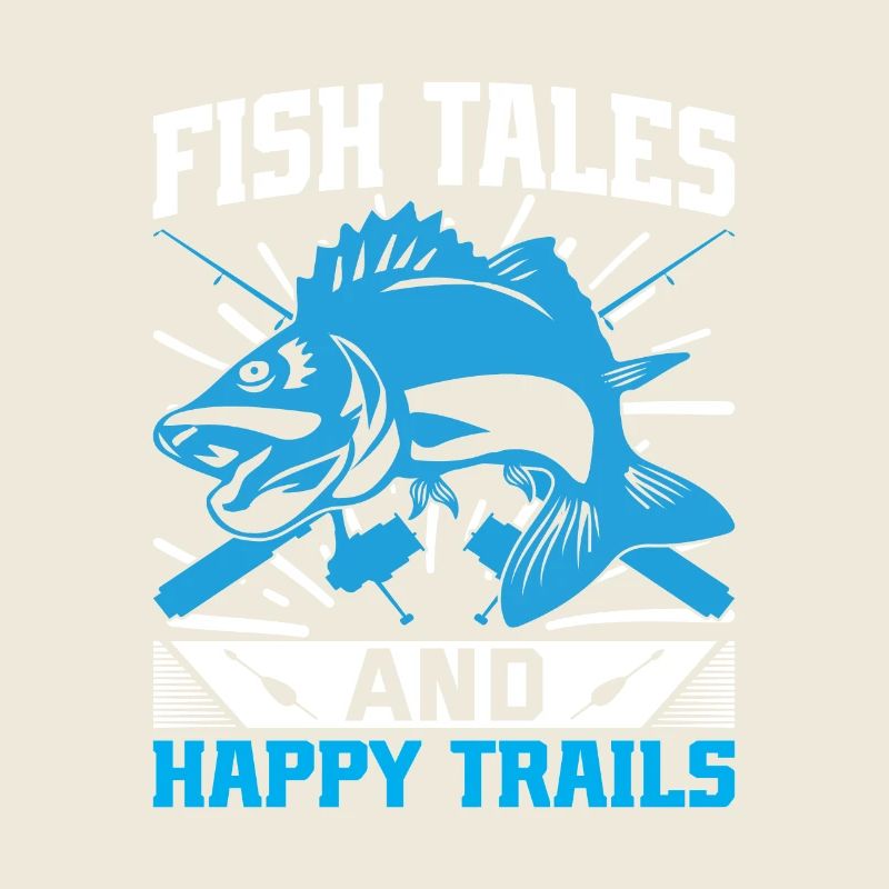 Fischmärchen und glückliche Pfade.