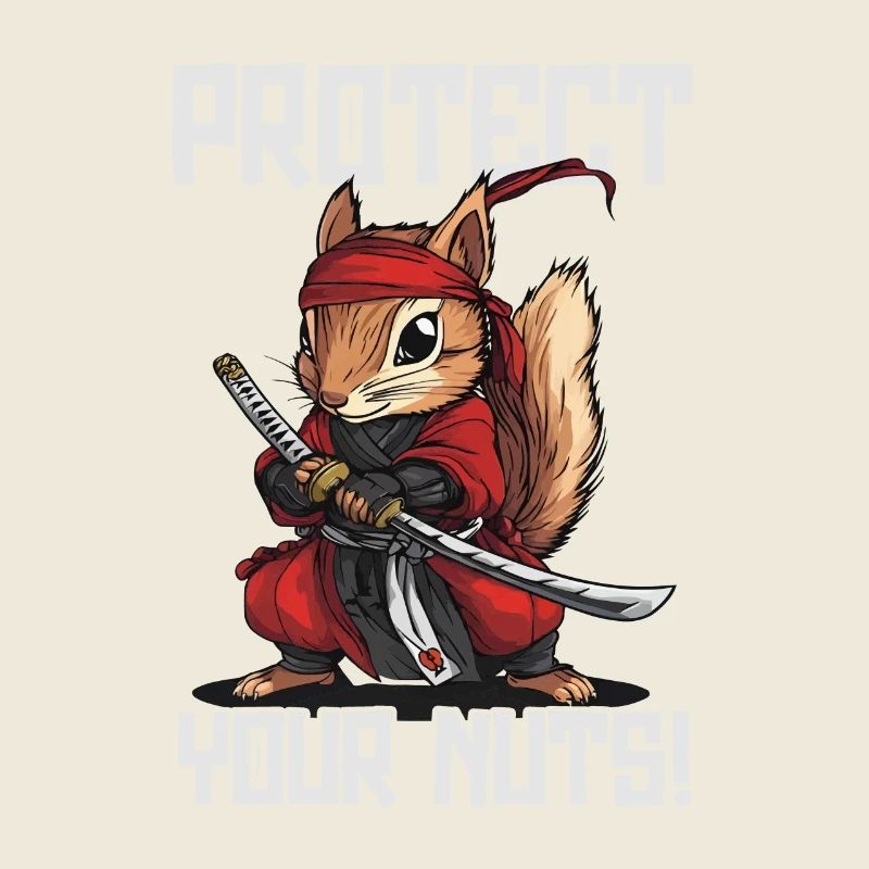 Protégez votre Nuts Ninja Squirrel