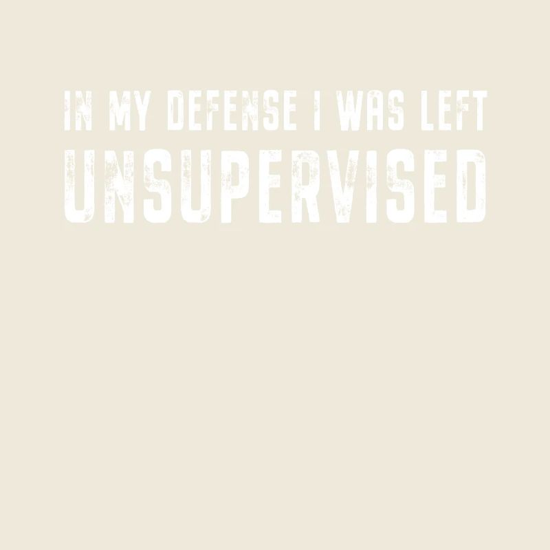 In My Defense I Was Left Unsupervised Spruch
