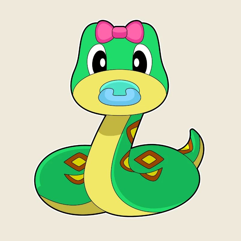 Snake Baby Pacifier