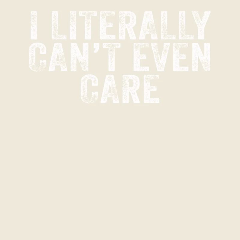 Je ne m’en soucie même pas