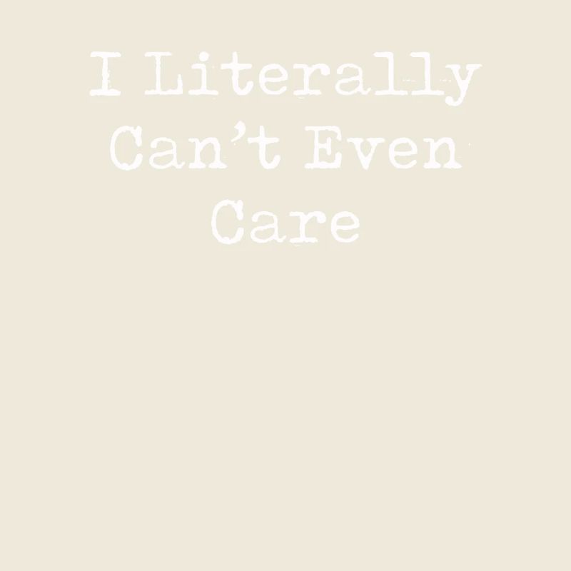 Je ne m’en soucie même pas