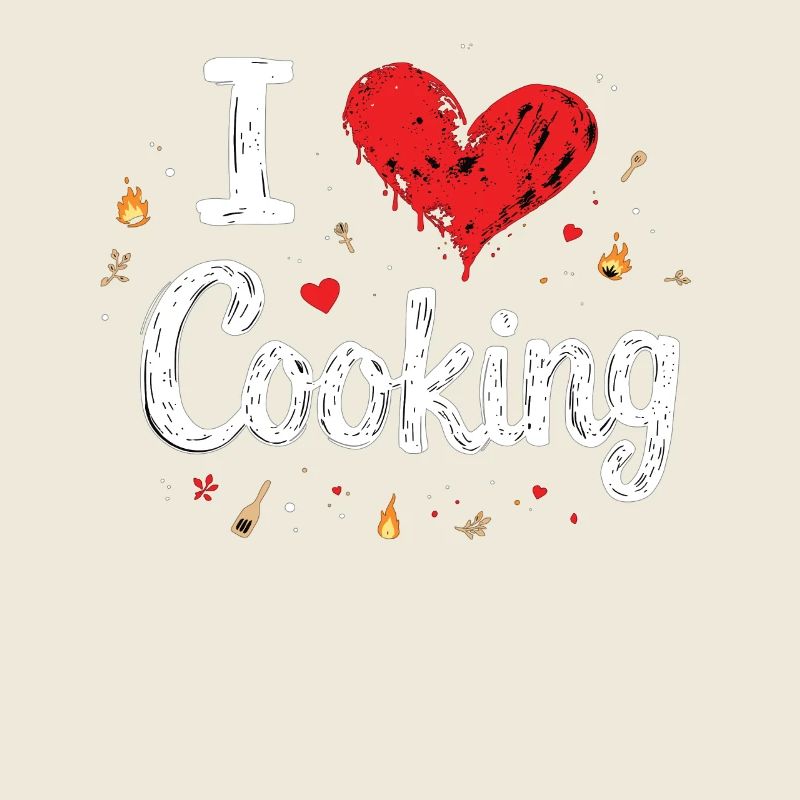 I Love Cooking Kochen Koch Küche Kochen Koch
