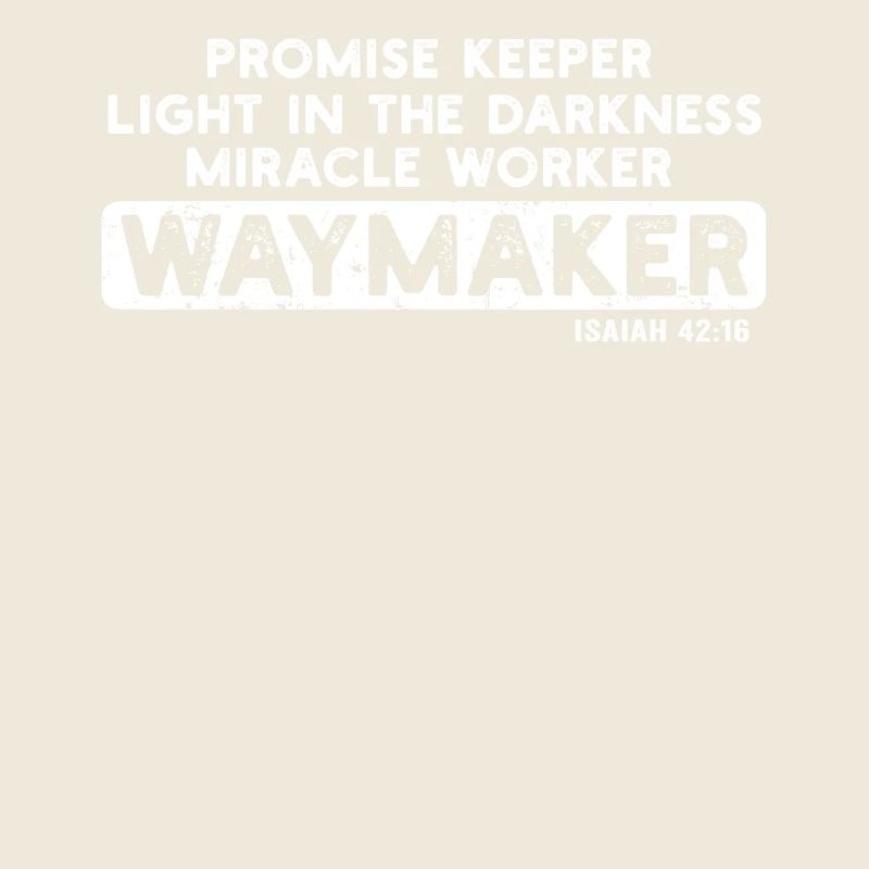 Waymaker Gardien de la promesse Faiseur de miracles