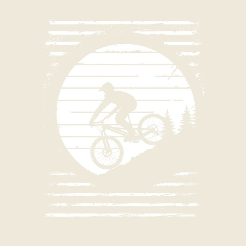 Mountain Biker Drawing