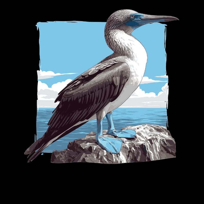 Blue-footed booby