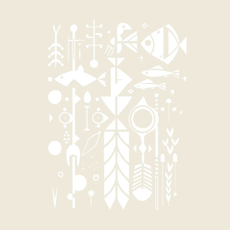 Fischerei Silhouette