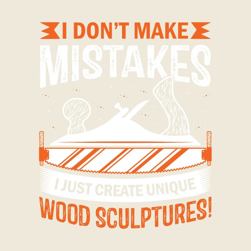 Ich mache keine Fehler; Ich erschaffe einfach einzigartige Holzstäbe