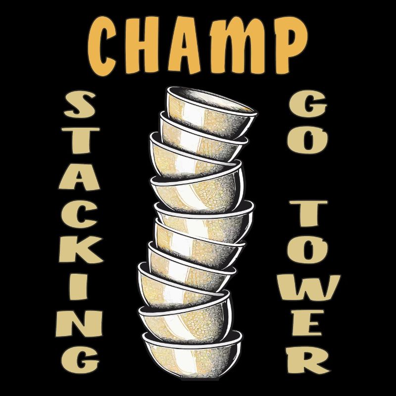 CUP STACKING CHAMP GO TOWER
