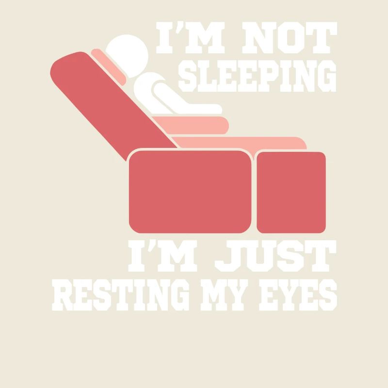 Relaxed moment: Eyes simply rest