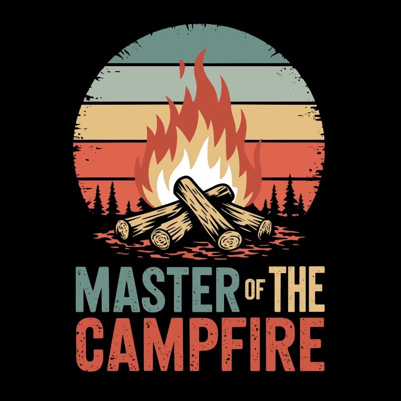 Maître du feu de camp