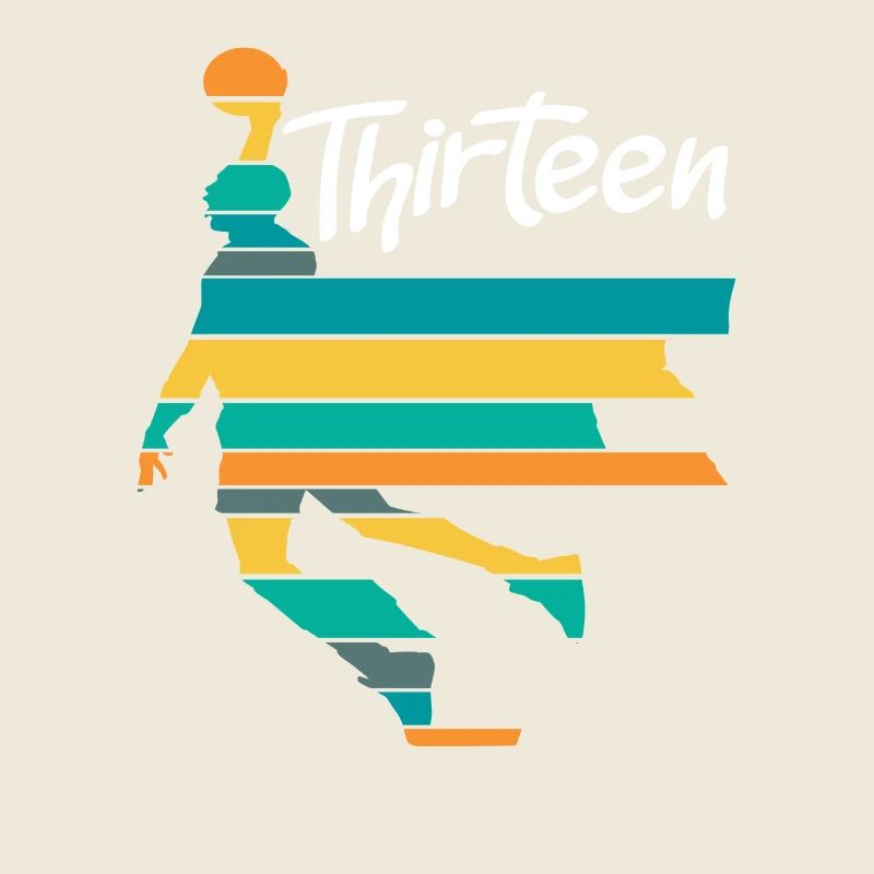 Treize rayures Look 13e anniversaire