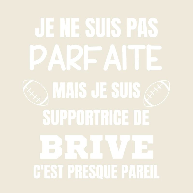 Supportrice de Brive Parfaite Rugby