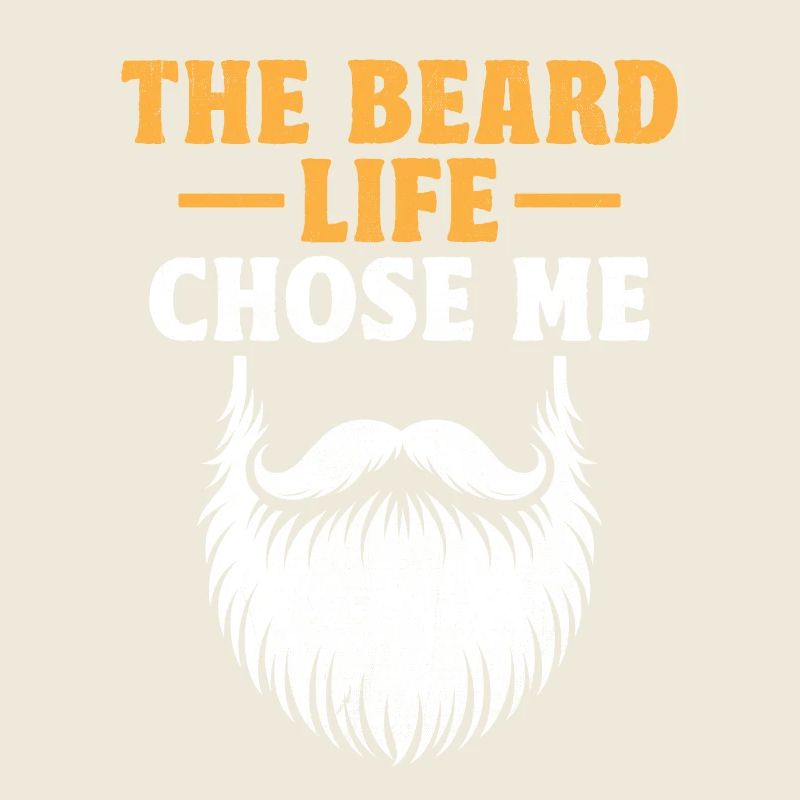 Der Bart Leben wählte mich Bärte Gesichtsbehaarung Mann
