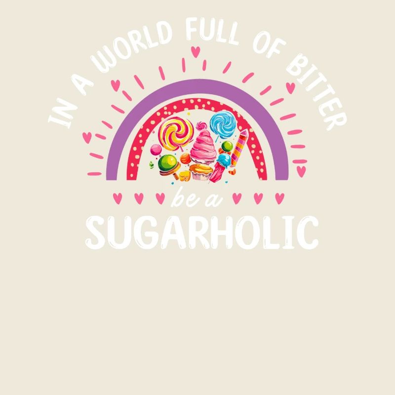 Sugarholic Sweets Zucker Süßigkeiten Enthusiast