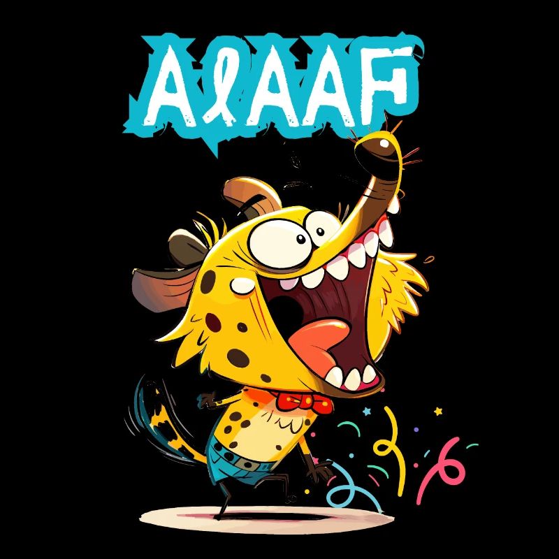 Karneval Hyäne Kölle Alaaf Kostüm Kölner Lustig