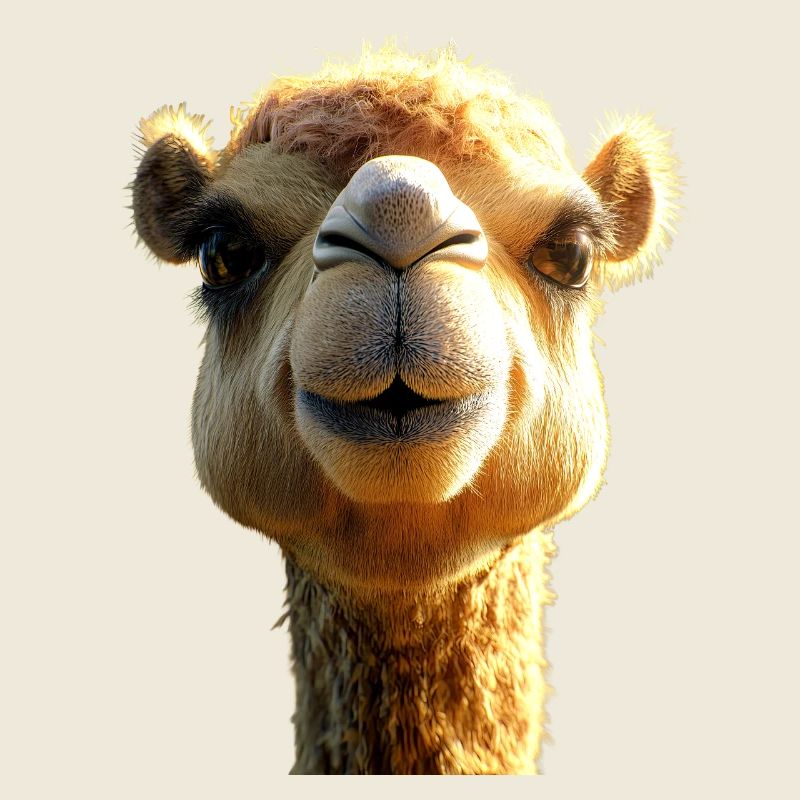 Chameau Dromadaire Camel de Bactriane Cadeau Chameaux